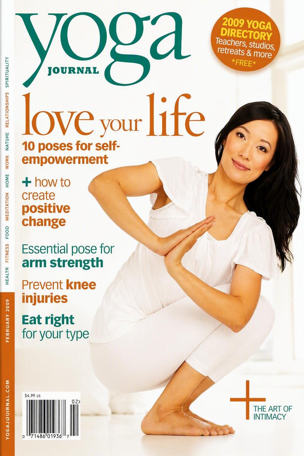 Dr. Chianni Lin on the cover of Yoga Journal